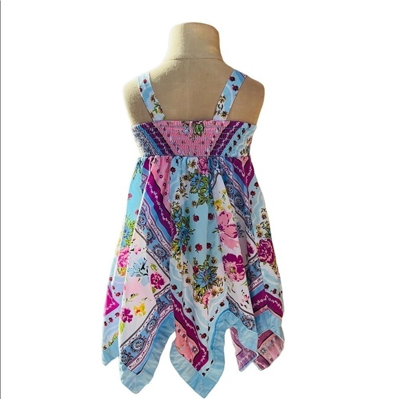 BLUEBERI BOULEVARD BABY GIRL HANDKERCHIEF DRESS SIZE 18 MONTHS - Picture 6 of 9